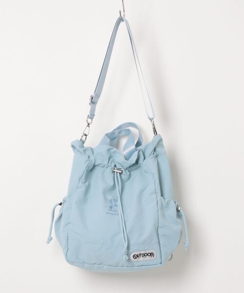 PEANUTS(ピーナッツ)の「OUTDOOR PRODUCTS ×PEANUTS ピーナッツ 3wayリュックサック(バックパック/リュック・レディース・グレー/ブルー・ONE SIZE)」の4枚目の写真