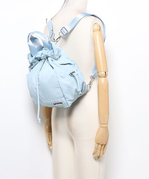 PEANUTS(ピーナッツ)の「OUTDOOR PRODUCTS ×PEANUTS ピーナッツ 3wayリュックサック(バックパック/リュック・レディース・グレー/ブルー・ONE SIZE)」の7枚目の写真
