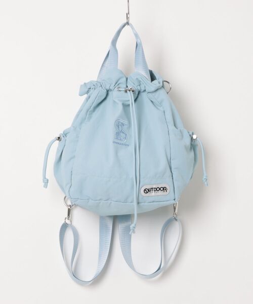 PEANUTS(ピーナッツ)の「OUTDOOR PRODUCTS ×PEANUTS ピーナッツ 3wayリュックサック(バックパック/リュック・レディース・グレー/ブルー・ONE SIZE)」の8枚目の写真