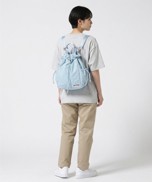 PEANUTS(ピーナッツ)の「OUTDOOR PRODUCTS ×PEANUTS ピーナッツ 3wayリュックサック(バックパック/リュック・レディース・グレー/ブルー・ONE SIZE)」の9枚目の写真