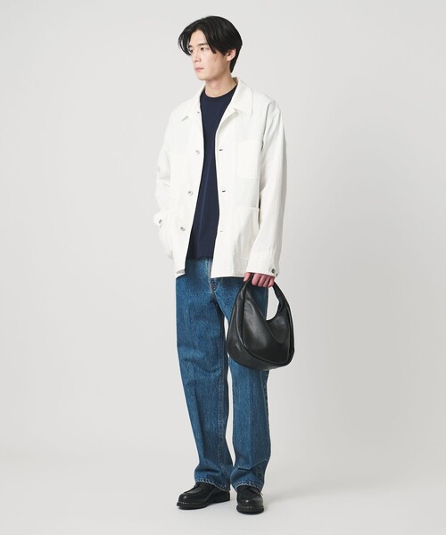 UNITED ARROWS（ユナイテッドアローズ）の「UNFINISHED LEATHER SHOLDER BAG/アンフィニッシュドレザー ショルダーバッグ（ショルダーバッグ・メンズ・ブラック・FREE）」の12枚目の写真