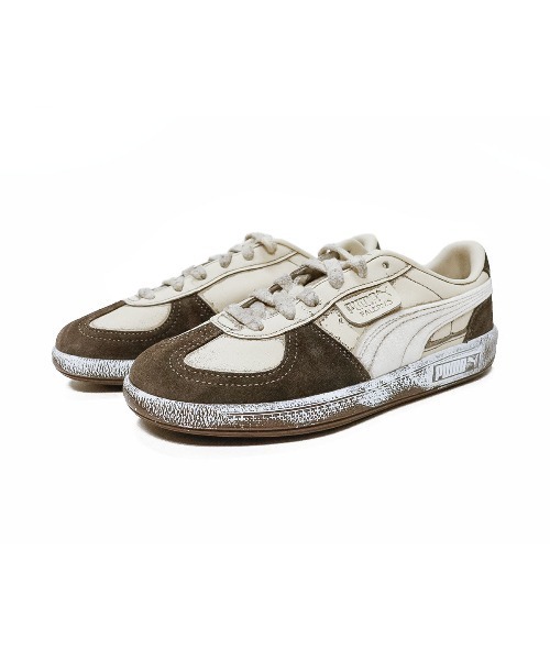 プーマ 【PUMA】× アンダーマイカー【UNDER MY CAR】-パレルモ スニーカー【PALERMO ALPINESNOW FLATBRONZE 404039-01】