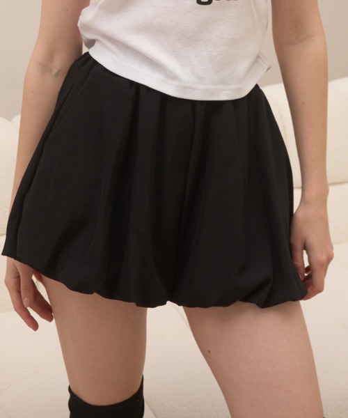 Birthday room（バースデイルーム）の「ジョーゼットバルーンショートパンツ/Georgette Balloon short pants（その他パンツ・レディース・ホワイト/ブラック・FREE）」の18枚目の写真