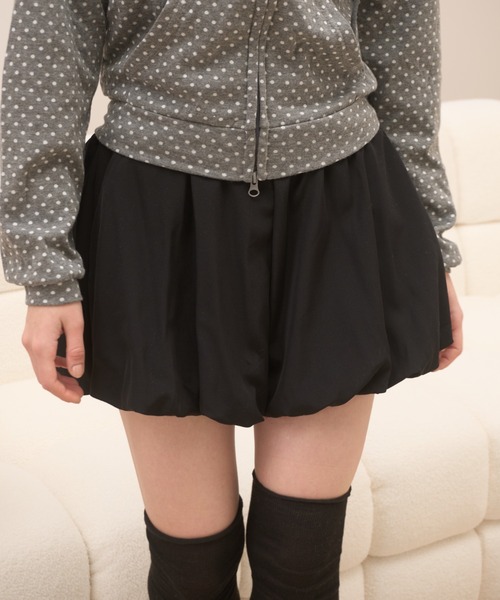 Birthday room（バースデイルーム）の「ジョーゼットバルーンショートパンツ/Georgette Balloon short pants（その他パンツ・レディース・ホワイト/ブラック・FREE）」の9枚目の写真