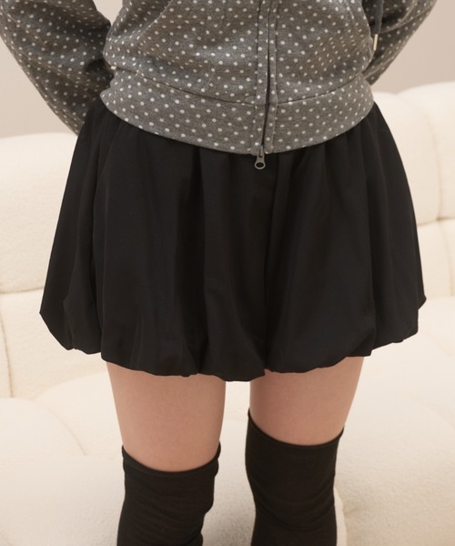 Birthday room（バースデイルーム）の「ジョーゼットバルーンショートパンツ/Georgette Balloon short pants（その他パンツ・レディース・ホワイト/ブラック・FREE）」の16枚目の写真