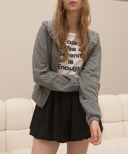 Birthday room（バースデイルーム）の「ジョーゼットバルーンショートパンツ/Georgette Balloon short pants（その他パンツ・レディース・ホワイト/ブラック・FREE）」の17枚目の写真