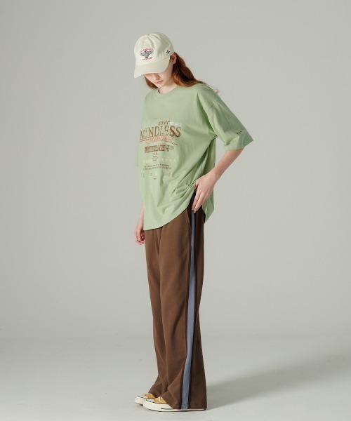 NO NEED(ノーニード)の「【WV PROJECT】Brace Semi Wide Track Pants/HSLP7808(その他パンツ・メンズ・ネイビー/オフホワイト/ブラウン/ブラック・3L/LL/L/M)」の10枚目の写真