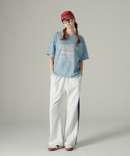 NO NEED(ノーニード)の「【WV PROJECT】Brace Semi Wide Track Pants/HSLP7808(その他パンツ・メンズ・ネイビー/オフホワイト/ブラウン/ブラック・3L/LL/L/M)」の12枚目の写真
