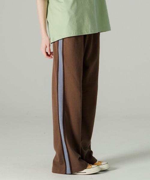 NO NEED(ノーニード)の「【WV PROJECT】Brace Semi Wide Track Pants/HSLP7808(その他パンツ・メンズ・ネイビー/オフホワイト/ブラウン/ブラック・3L/LL/L/M)」の13枚目の写真