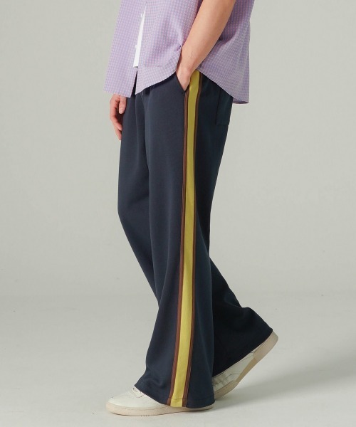 NO NEED(ノーニード)の「【WV PROJECT】Brace Semi Wide Track Pants/HSLP7808(その他パンツ・メンズ・ネイビー/オフホワイト/ブラウン/ブラック・3L/LL/L/M)」の14枚目の写真