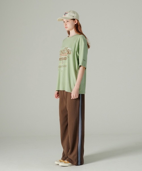 NO NEED(ノーニード)の「【WV PROJECT】Brace Semi Wide Track Pants/HSLP7808(その他パンツ・メンズ・ネイビー/オフホワイト/ブラウン/ブラック・3L/LL/L/M)」の16枚目の写真