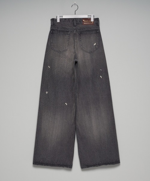 MASU（エムエーエスユー）の「【M A S U】MB BAGGY JEANS VINTAGE（デニムパンツ・メンズ・インディゴブルー/ブラック・48/46）」の3枚目の写真