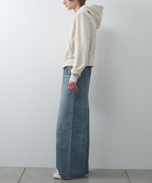 MASU（エムエーエスユー）の「【M A S U】MB BAGGY JEANS VINTAGE（デニムパンツ・メンズ・インディゴブルー/ブラック・48/46）」の13枚目の写真