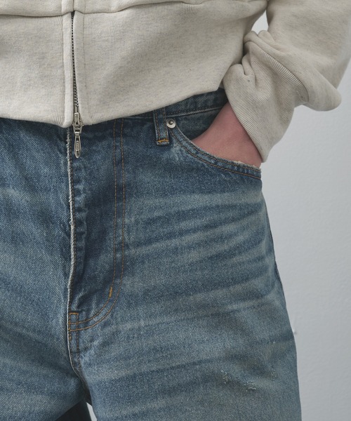 MASU（エムエーエスユー）の「【M A S U】MB BAGGY JEANS VINTAGE（デニムパンツ・メンズ・インディゴブルー/ブラック・48/46）」の15枚目の写真