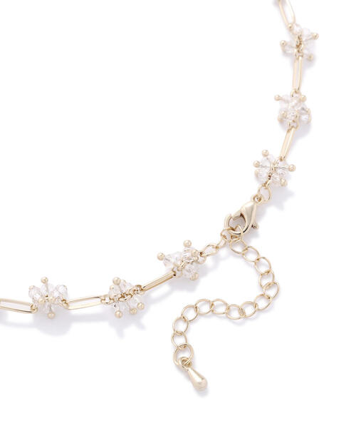 EDIT COLOGNE（エディットコロン）の「クリアビーズネックレス（ネックレス・レディース・ゴールド・ﾌﾘ-）」の3枚目の写真