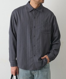 COLONY 2139（コロニートゥーワンスリーナイン）の「楊柳ストライプ長袖シャツ（シャツ/ブラウス）」