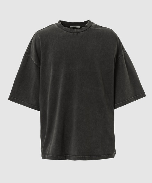 entire studios(エンタイアスタジオ)の「HEAVY BOXY TEE(Tシャツ/カットソー・メンズ・ブラウン/ブラック/ブラック系その他・XL/L/M)」の2枚目の写真