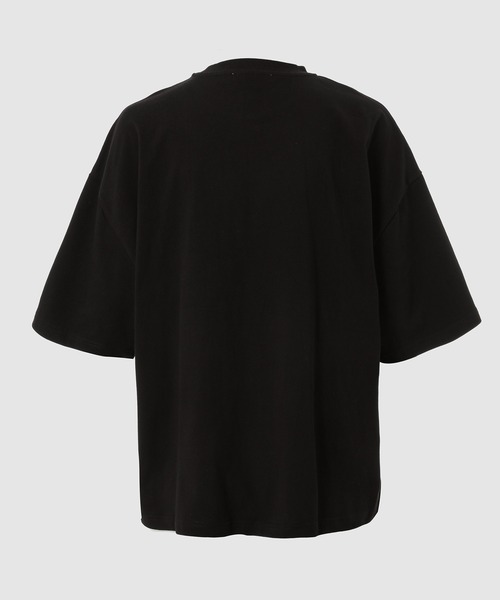 entire studios(エンタイアスタジオ)の「HEAVY BOXY TEE(Tシャツ/カットソー・メンズ・ブラウン/ブラック/ブラック系その他・XL/L/M)」の4枚目の写真