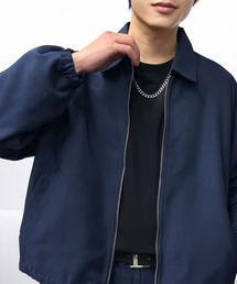 Bonjour Sagan（ボンジュールサガン）の「短丈 ワイドアーム ジップブルゾン 【セットアップ可能】（その他アウター）」