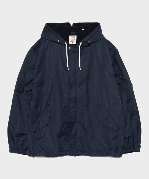 nanamica（ナナミカ）の「【nanamica / ナナミカ】Nylon Twill Hooded Jacket（ブルゾン・メンズ・ネイビー/ライトベージュ・S）」の2枚目の写真