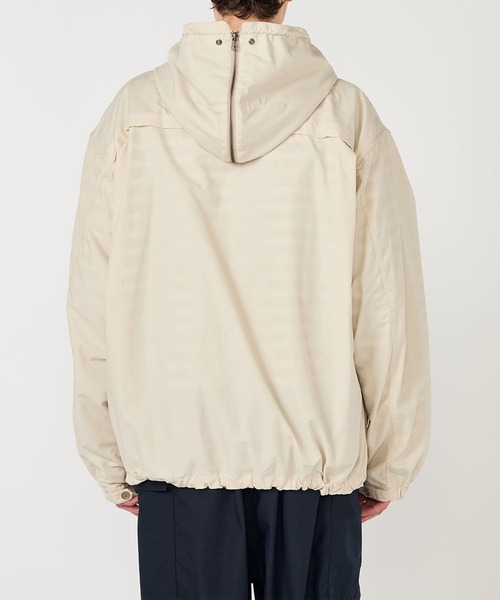 nanamica（ナナミカ）の「【nanamica / ナナミカ】Nylon Twill Hooded Jacket（ブルゾン・メンズ・ネイビー/ライトベージュ・S）」の5枚目の写真