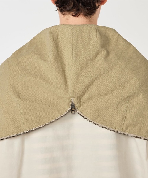 nanamica（ナナミカ）の「【nanamica / ナナミカ】Nylon Twill Hooded Jacket（ブルゾン・メンズ・ネイビー/ライトベージュ・S）」の7枚目の写真