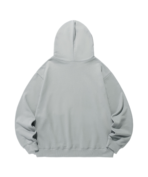 NICE GHOST CLUB(ナイスゴーストクラブ)の「BUNNYBEAR SPRAY ARTWORK HOODIE_LIGHT GREY(NG2ESUM409A)(パーカー・レディース・その他・L/S/M)」の2枚目の写真