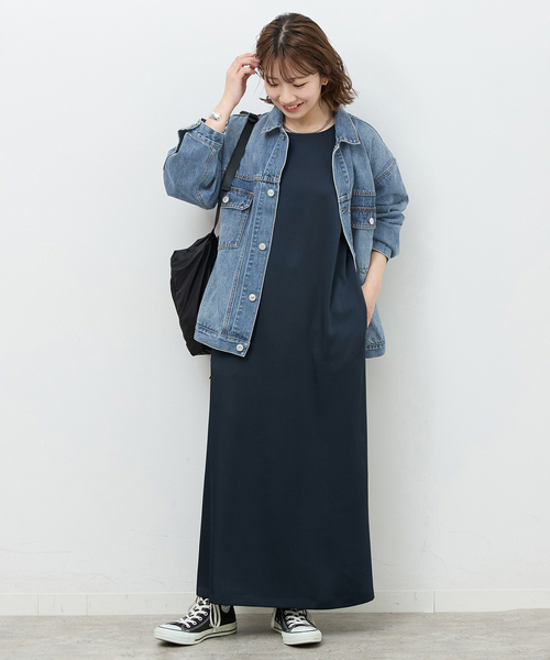 JOURNAL STANDARD relume（ジャーナルスタンダード　レリューム）の「デニムトラッカージャケット（デニムジャケット・レディース・ライトグレー/ブルー・FREE）」の11枚目の写真