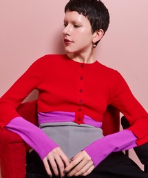 OMMO（オーエムエムオー）の「BLOCKING SHORT KT CD（カーディガン/ボレロ）」