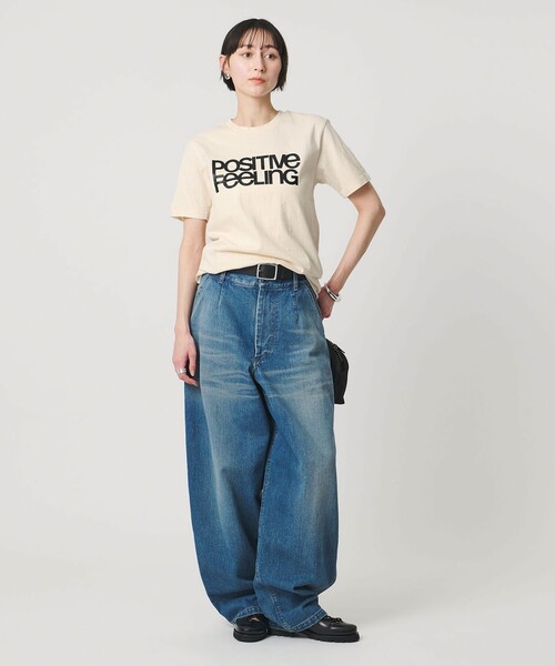 MIXTA(ミクスタ)の「【別注】<MIXTA>POSITIVE FEELING Tシャツ NATURAL(Tシャツ/カットソー・レディース・ナチュラル・S)」の14枚目の写真