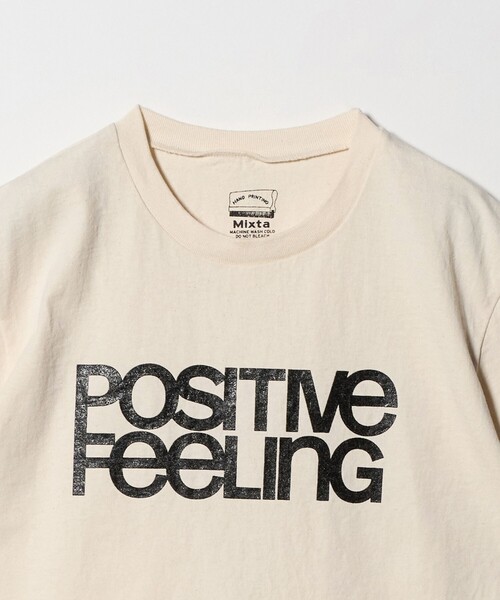 MIXTA(ミクスタ)の「【別注】<MIXTA>POSITIVE FEELING Tシャツ NATURAL(Tシャツ/カットソー・レディース・ナチュラル・S)」の6枚目の写真