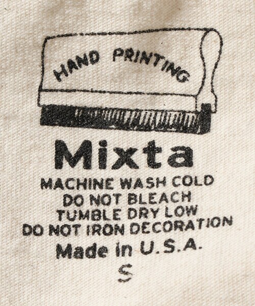 MIXTA(ミクスタ)の「【別注】<MIXTA>POSITIVE FEELING Tシャツ NATURAL(Tシャツ/カットソー・レディース・ナチュラル・S)」の10枚目の写真
