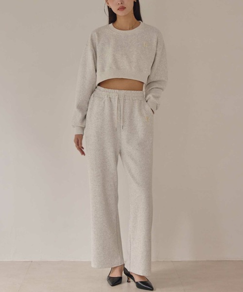 ACYM(アシーム)の「コンパクトAロゴスエット(スウェット・レディース・ベージュ・FREE)」の7枚目の写真