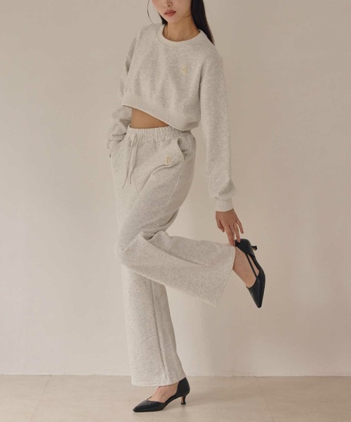 ACYM(アシーム)の「コンパクトAロゴスエット(スウェット・レディース・ベージュ・FREE)」の8枚目の写真