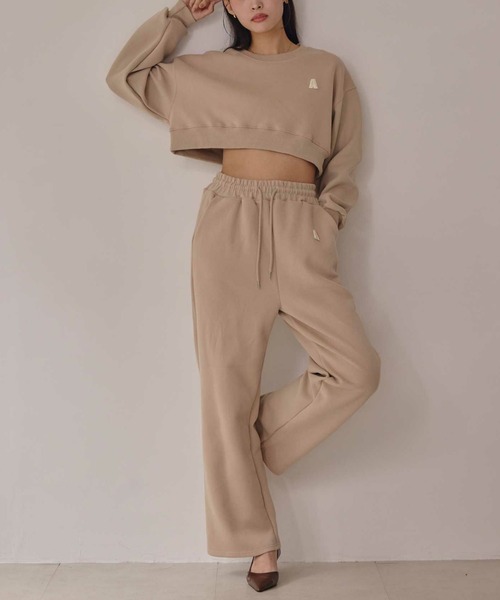 ACYM(アシーム)の「コンパクトAロゴスエット(スウェット・レディース・ベージュ・FREE)」の17枚目の写真