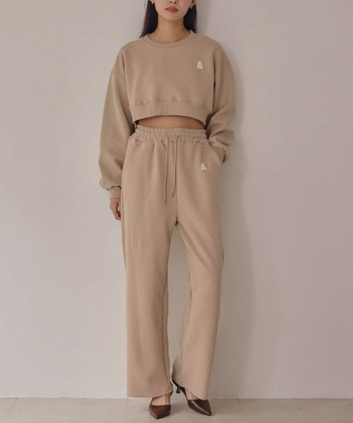 ACYM(アシーム)の「コンパクトAロゴスエット(スウェット・レディース・ベージュ・FREE)」の11枚目の写真