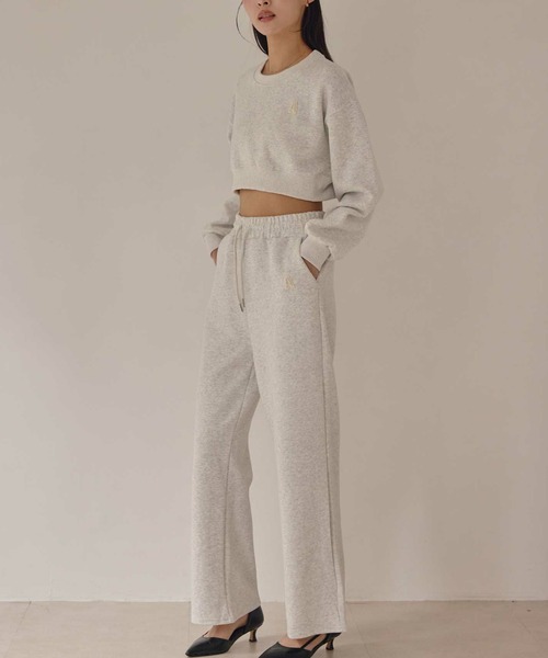 ACYM(アシーム)の「コンパクトAロゴスエット(スウェット・レディース・ベージュ・FREE)」の9枚目の写真