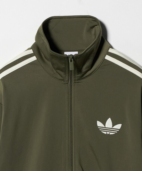 adidas Originals(アディダスオリジナルス)の「【国内EXCLUSIVE】<adidas Originals>ファイヤーバード トラックトップ ルーズ(ジャージ・レディース・ダークグリーン・S/M)」の2枚目の写真