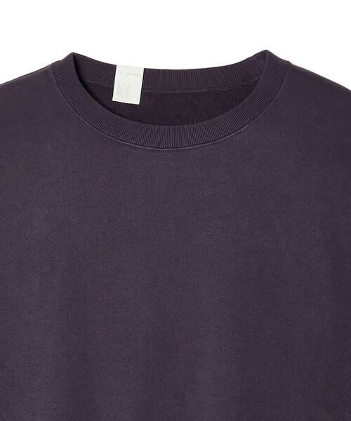 N.HOOLYWOOD(N.ハリウッド)の「CREW NECK SWEATSHIRT(スウェット・メンズ・ブラック/パープル・38/40/36)」の7枚目の写真