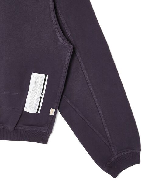 N.HOOLYWOOD(N.ハリウッド)の「CREW NECK SWEATSHIRT(スウェット・メンズ・ブラック/パープル・38/40/36)」の8枚目の写真