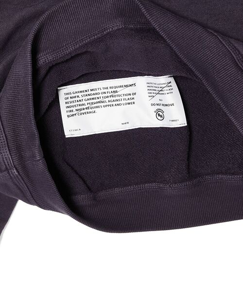 N.HOOLYWOOD(N.ハリウッド)の「CREW NECK SWEATSHIRT(スウェット・メンズ・ブラック/パープル・38/40/36)」の9枚目の写真