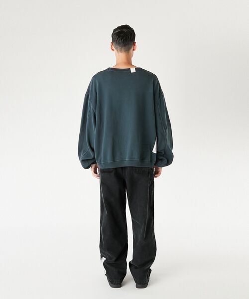 N.HOOLYWOOD(N.ハリウッド)の「CREW NECK SWEATSHIRT(スウェット・メンズ・ブラック/パープル・38/40/36)」の13枚目の写真