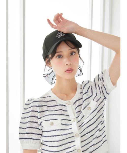 CELFORD|NEW ERA】コラボシアーリボン付きキャップ（キャップ