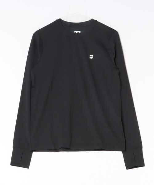 BILLABONG(ビラボン)の「BILLABONG/ビラボン ACTIVE COOL LS TEE ロンT BG013889 UT(Tシャツ/カットソー・レディース・ホワイト/ブラック・M)」の1枚目の写真