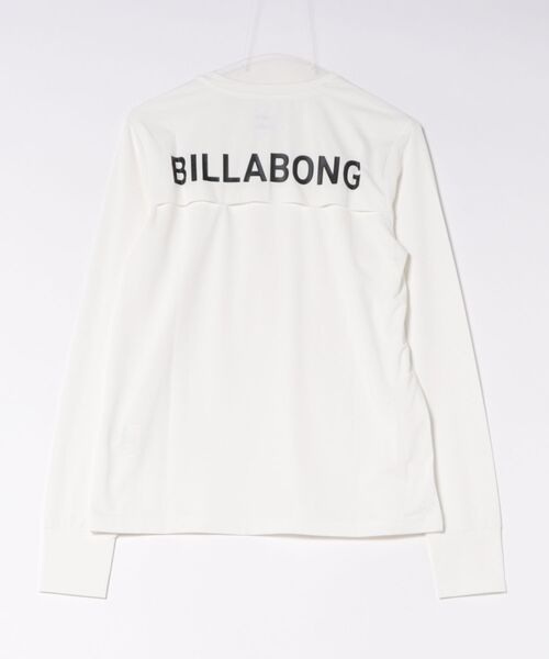 BILLABONG(ビラボン)の「BILLABONG/ビラボン ACTIVE COOL LS TEE ロンT BG013889 UT(Tシャツ/カットソー・レディース・ホワイト/ブラック・M)」の3枚目の写真