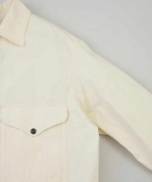 FILSON（フィルソン）の「FILSON/フィルソン 【Japan Exclusive】Mackinaw Model B : The Utility Produced by 金子恵治（ブルゾン・メンズ・オフホワイト/ブラック・X-LARGE/LARGE/MEDIUM）」の9枚目の写真