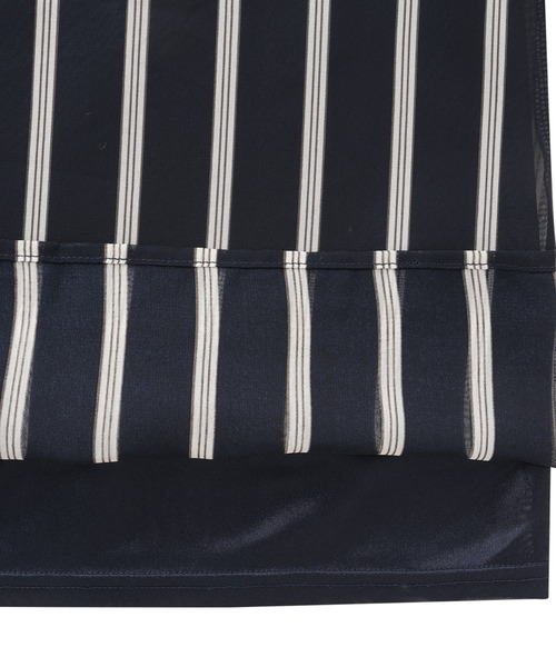 TOKYO SHIRTS(トウキョウシャツ)の「ストライプ シフォンブラウス(シャツ/ブラウス・レディース・ブルー/サックスブルー/ネイビー・M/L/LL)」の8枚目の写真