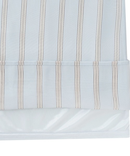 TOKYO SHIRTS(トウキョウシャツ)の「ストライプ シフォンブラウス(シャツ/ブラウス・レディース・ブルー/サックスブルー/ネイビー・M/L/LL)」の14枚目の写真