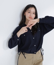 NATURAL BEAUTY BASIC | ◇ショートシャツブルゾン(ブルゾン)