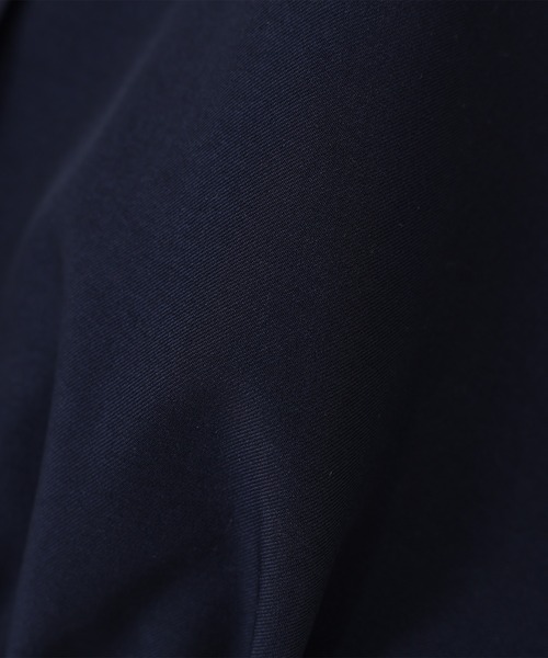 NATURAL BEAUTY BASIC(ナチュラルビューティーベーシック)の「◇ショートシャツブルゾン(ブルゾン・レディース・イエロー/オフホワイト/ネイビー・FREE)」の4枚目の写真